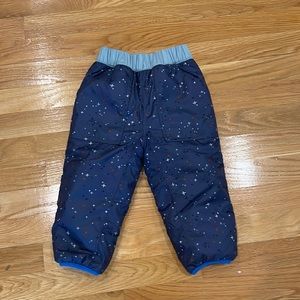 Patagonia Shearling lined / reversible snow pants